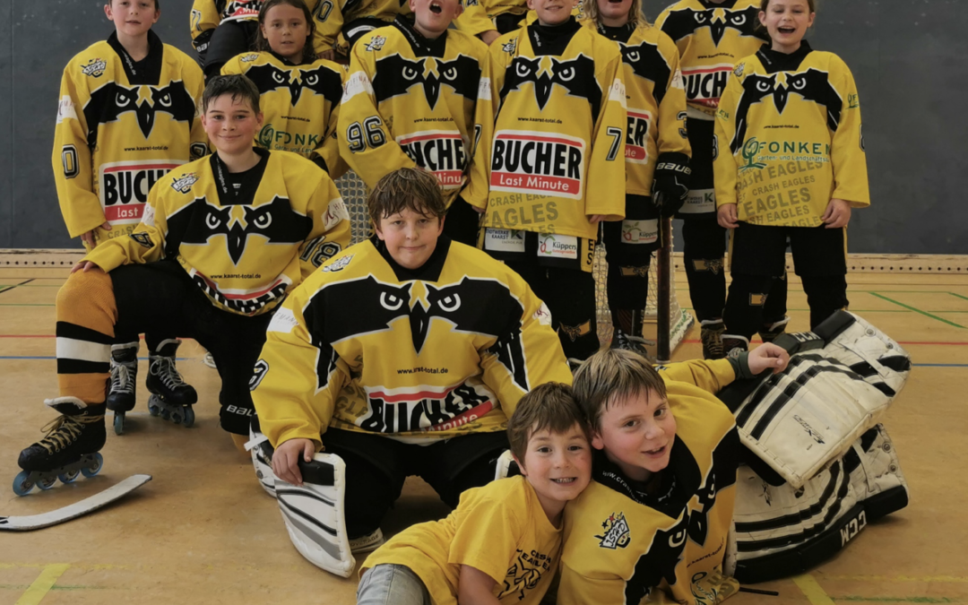 Heimpremiere für unsere Schüler 2 gegen Hilden Flames I