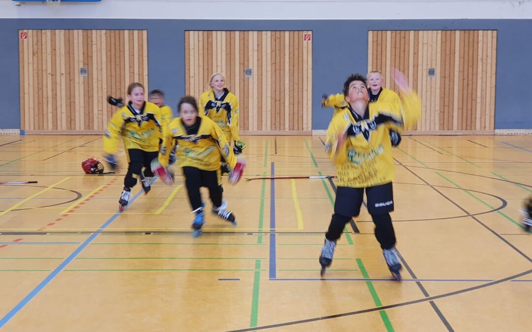 Der Knoten ist geplatzt – erster Saisonsieg der ersten Bambini-Mannschaft der Crash Eagles Kaarst