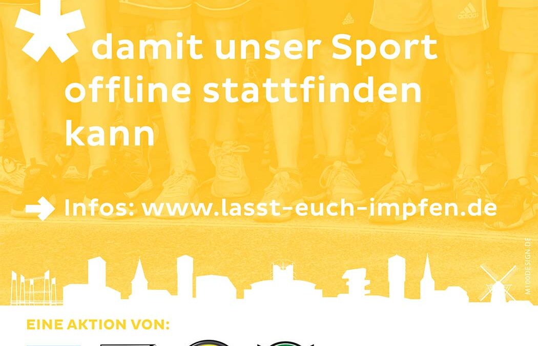 Start der Aktion „Lasst euch impfen“