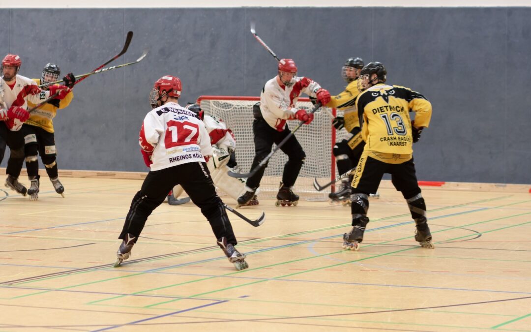 Saisonstart für die Crash Eagles in die neue Bundesliga-Saison mit einem Heimspiel gegen die Duisburg Ducks.