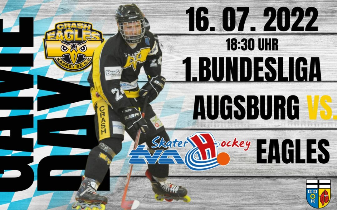 Crash Eagles gelingt wichtiger 10:5 (6:1/3:3/1:1) Auswärtssieg in Augsburg