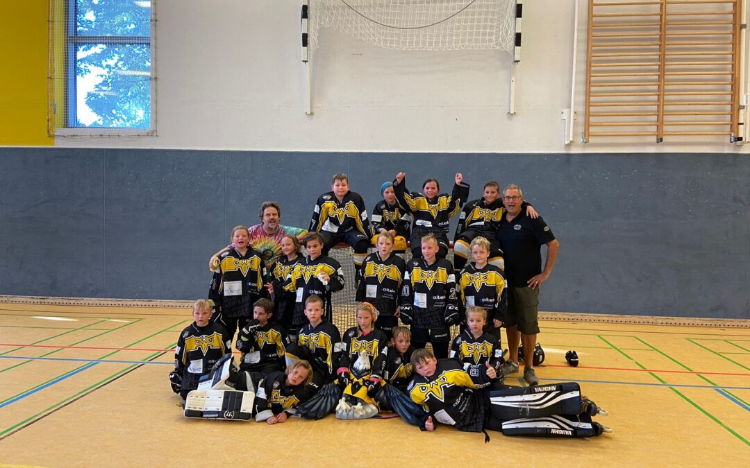 ERSTES SPIEL DER NEUEN U8-MANNSCHAFT 