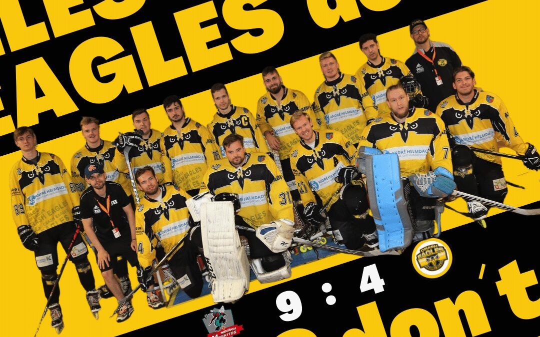 „Final-Four“: Crash Eagles bezwingen Duisburg im Halbfinale und unterliegen im Finale den Moskitos Essen.