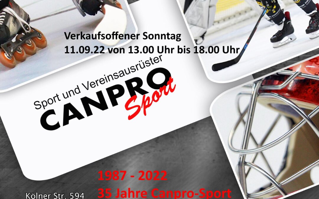Verkaufsoffener Sonntag bei CANPRO