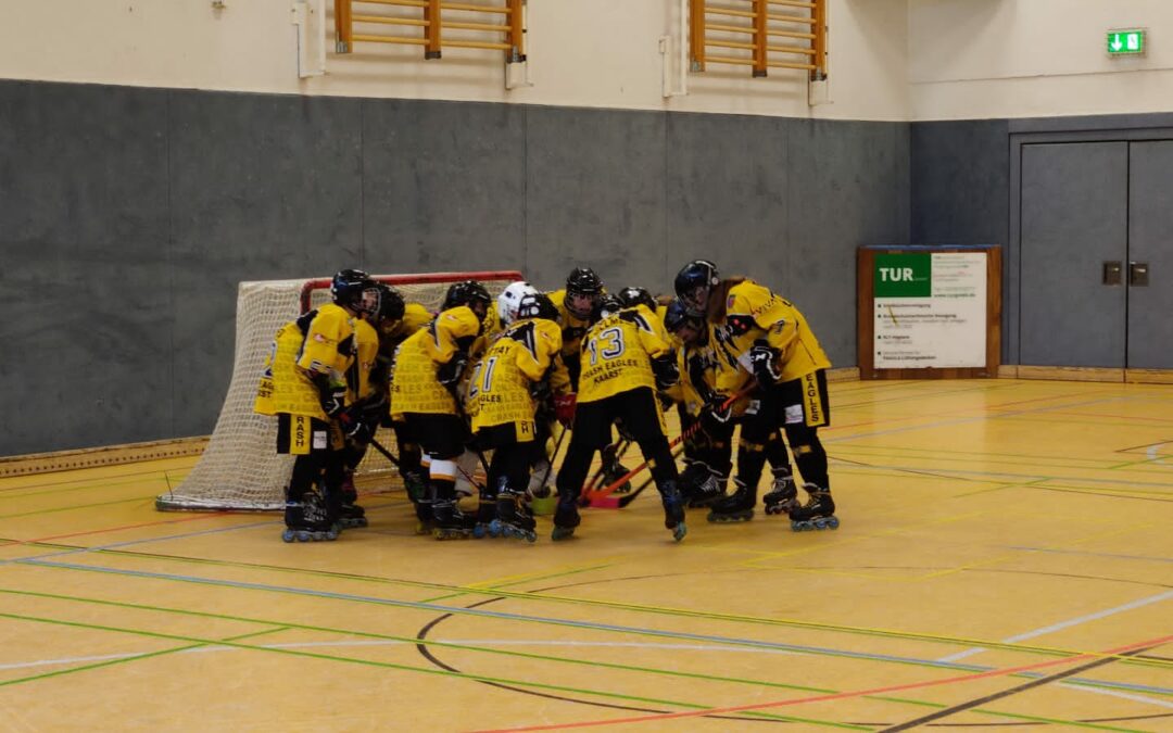 Dritte Schüler mit vier Premieren – 4:3 Sieg gegen die Commanders aus Velbert