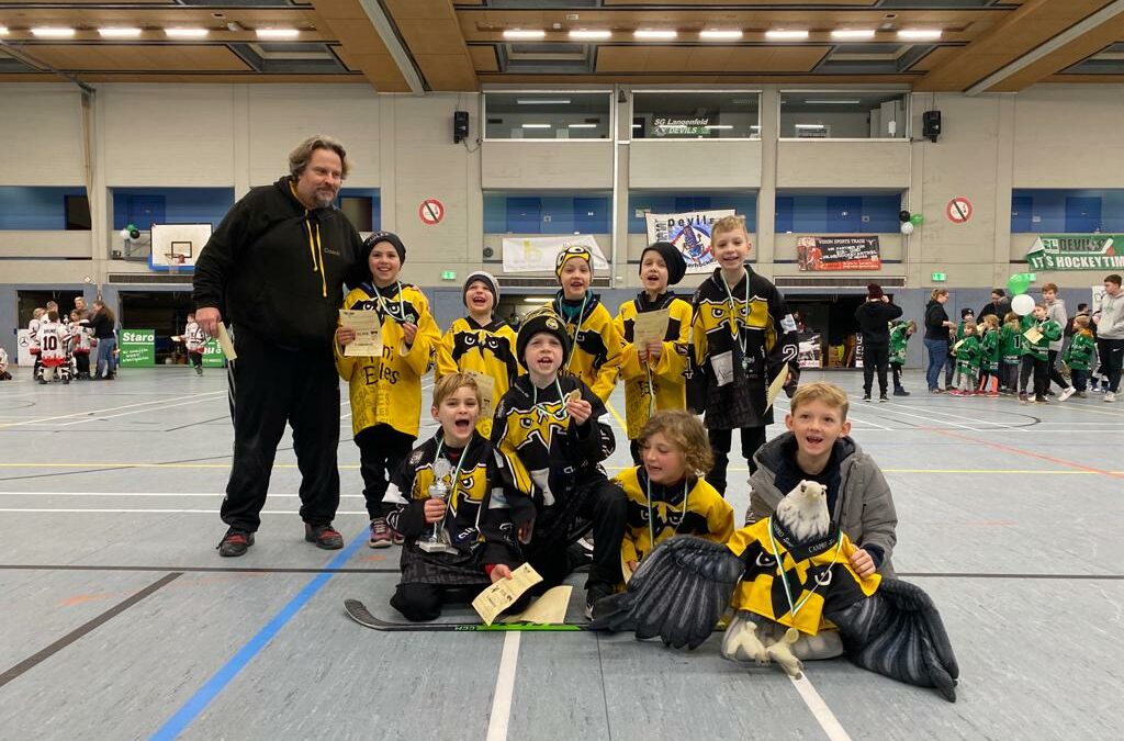 Bambini-2-Perpektivmannschaft weiß beim Turnier in Langenfeld zu überzeugen