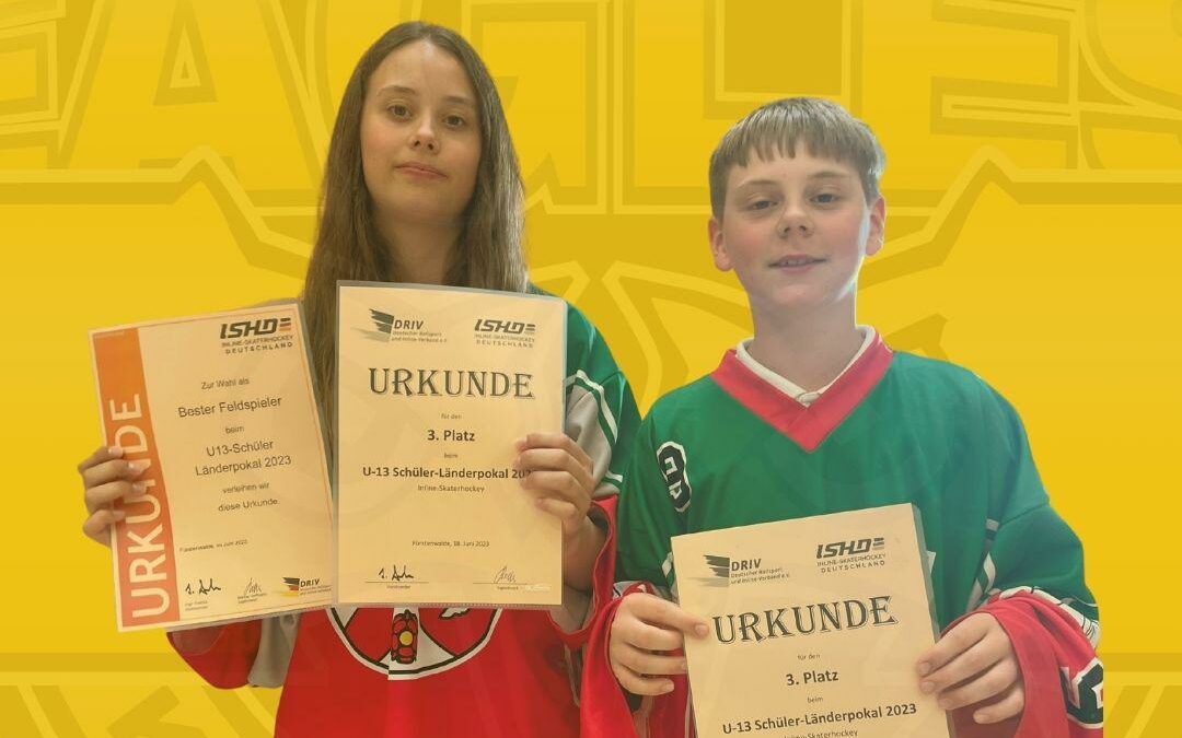 NRW-Auswahl U13 mit den Kaarstern Nerea Stellet und Vincent Powilleit beim Länderpokal mit Platz 3